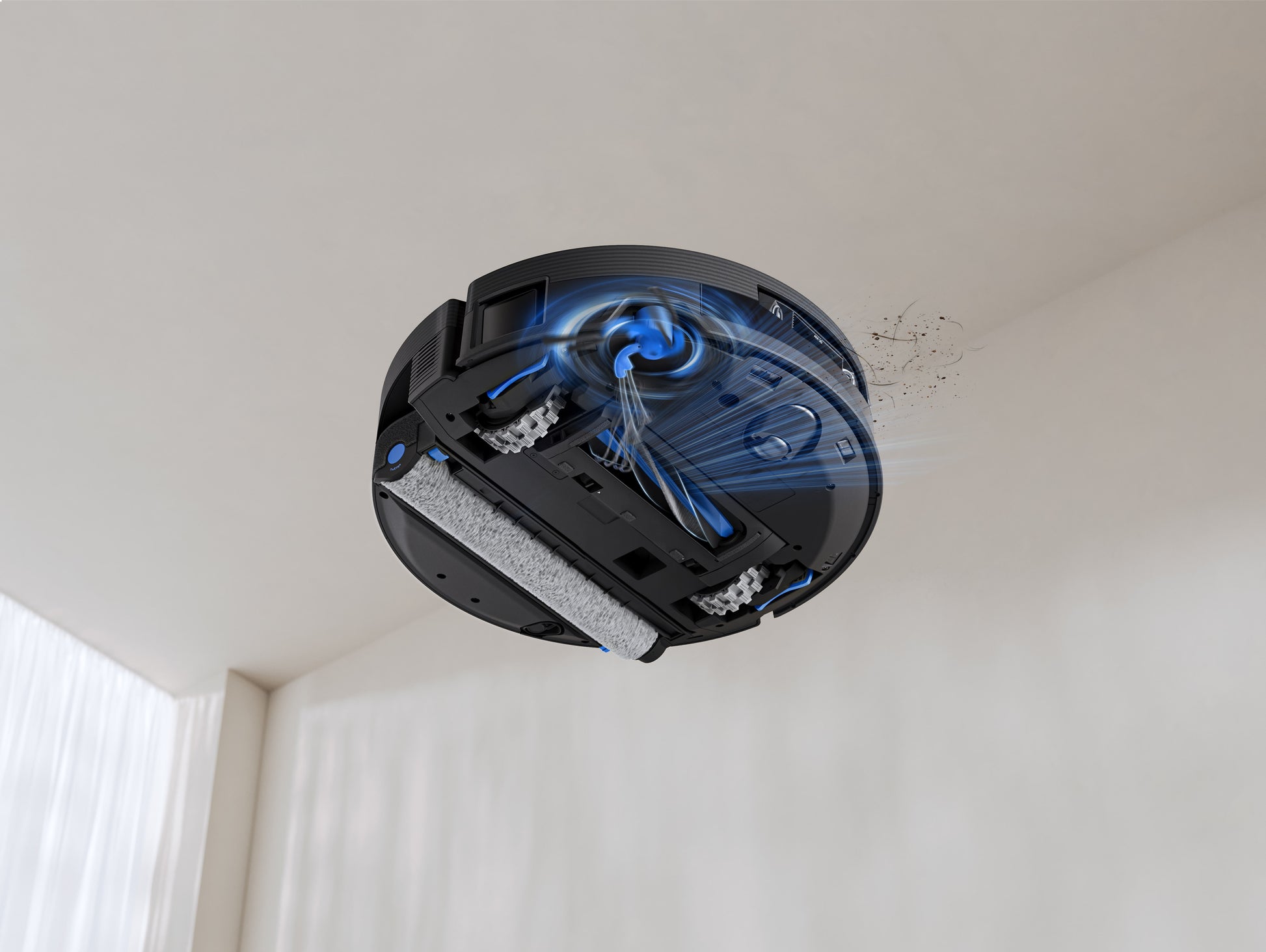 Ecovacs Saugroboter DEEBOT X12 OmniCyclone, mit Absaugstation, mit Wischfunktion – 22000 Pa, 497 min