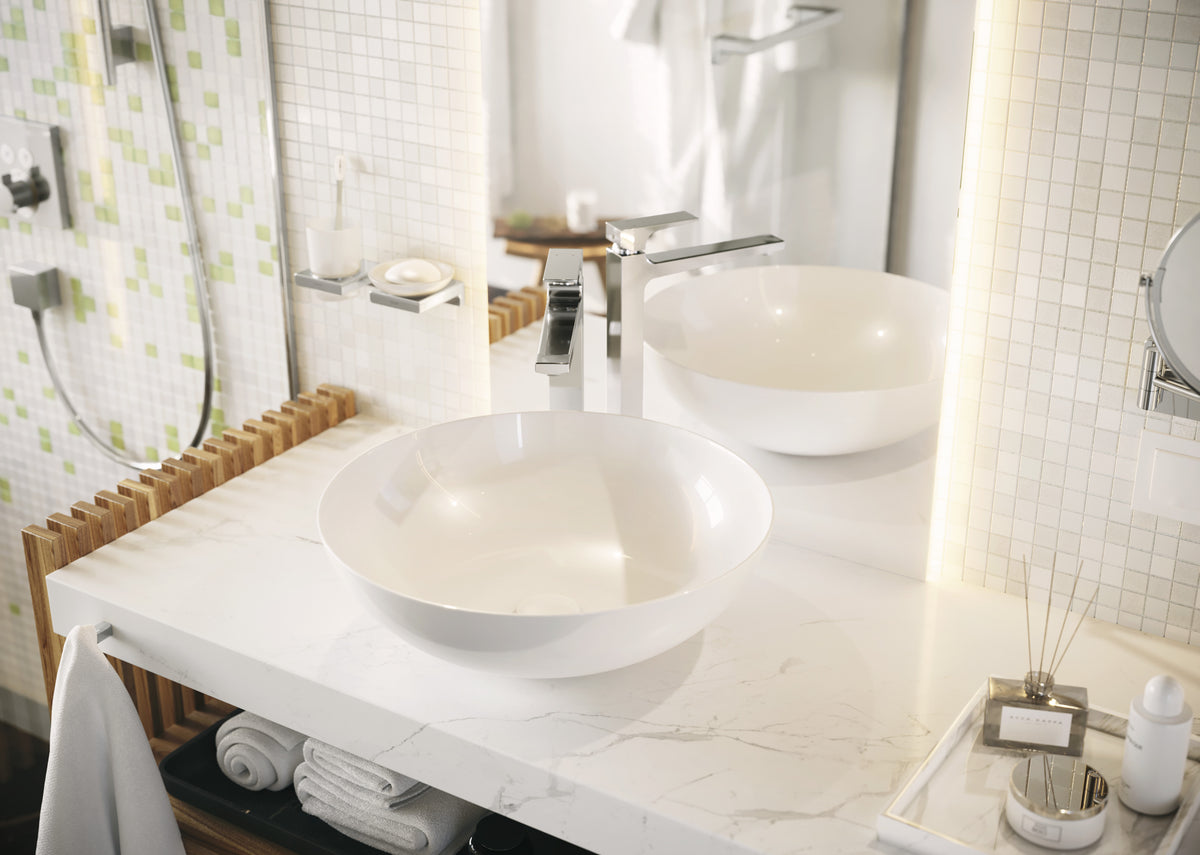 Hansgrohe AddStoris Q Haken – Metall, Chrom, 15 kg, Wandmontiert, 1,6×1,6×2,1 cm