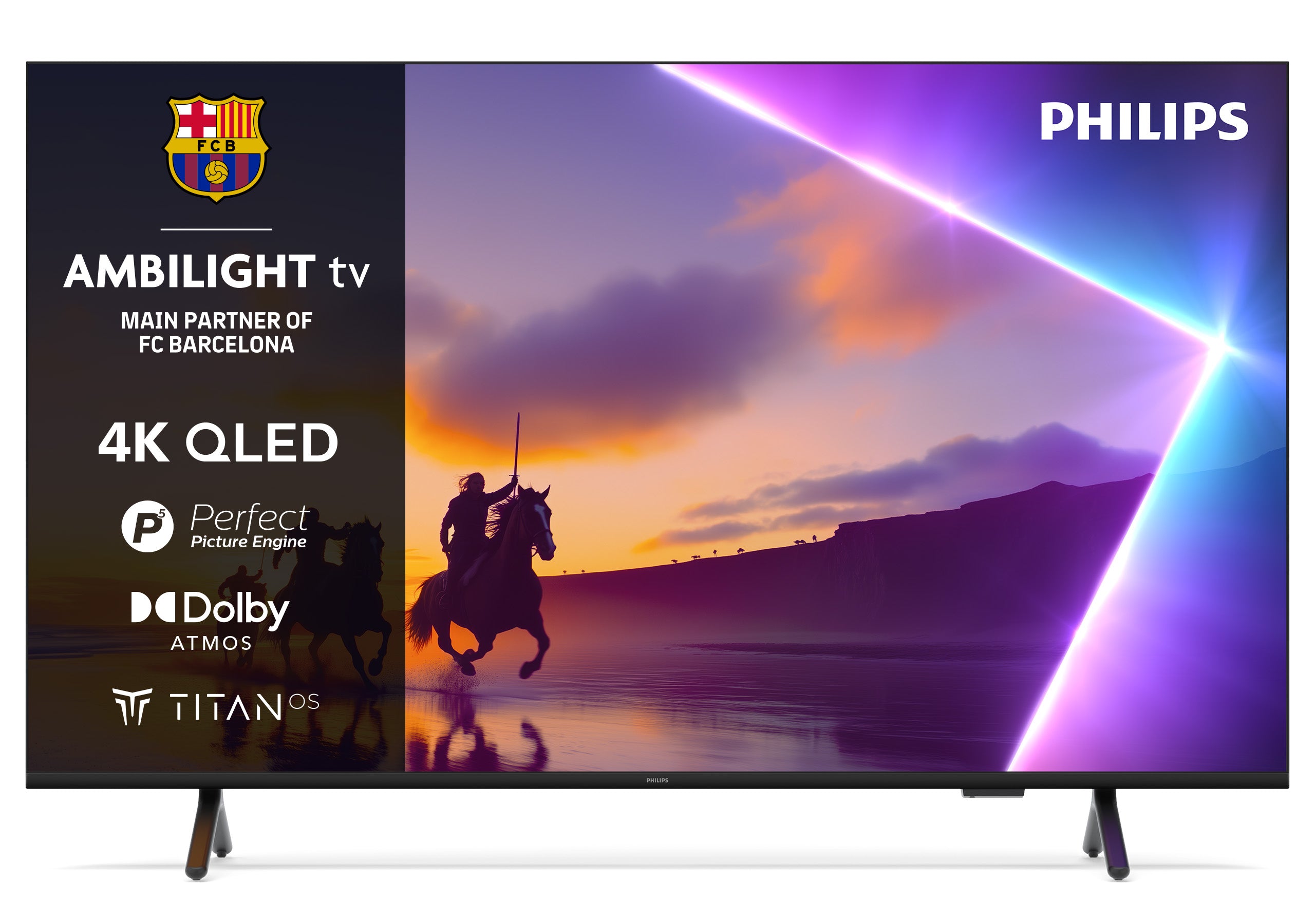 Philips 85PUS8500/12 – 85" QLED UHD 4K, Titan OS, Ambilight (2025)