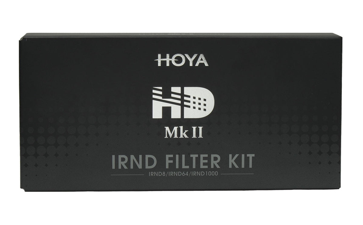 Hoya HD MKII IRND-Filter-Kit 58 mm – ND8/ND64/ND1000 – Aluminium – 3er-Pack