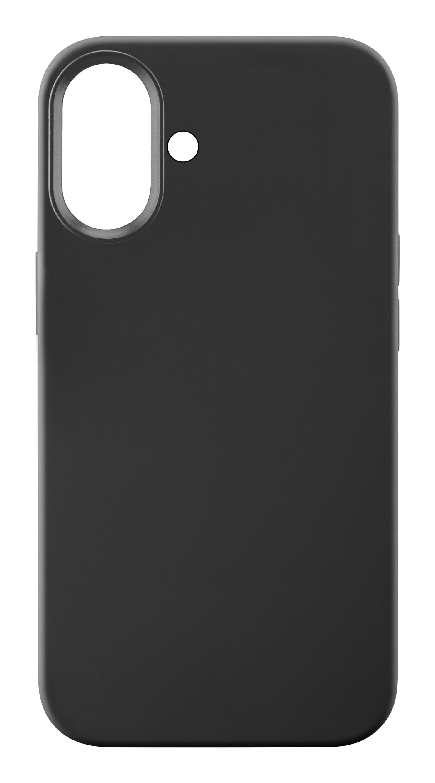 Cellularline Sensation Backcover – für Apple iPhone 16, MagSafe, Silikon, Schwarz