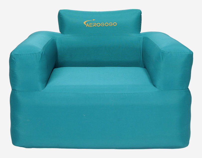 Aerogogo Beistelltisch BS2-01 – 103 × 74 × 80 cm – Polyester & PVC – türkis