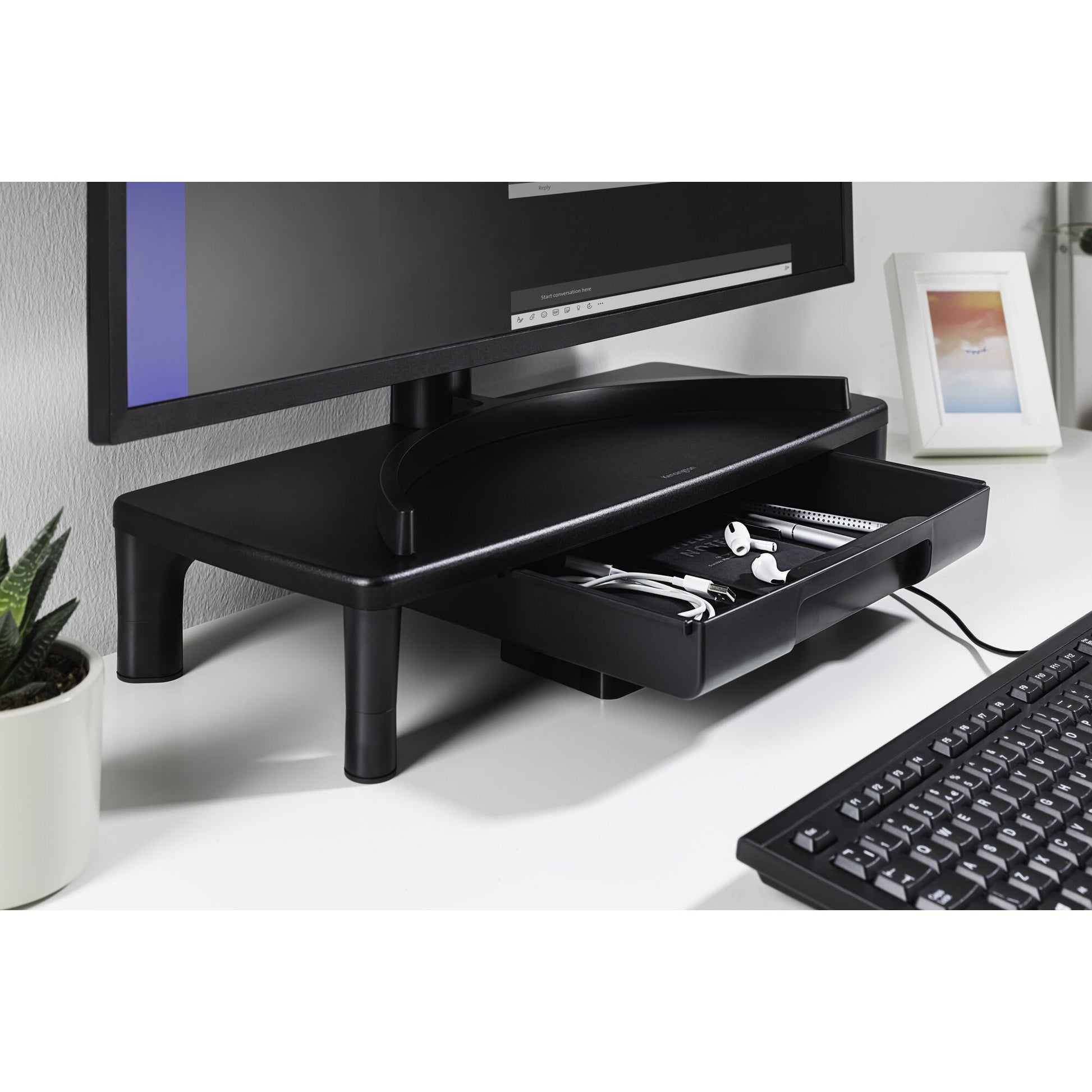 Kensington KB100S EQ – Tastatur – kabelgebunden – QWERTY (ES) – schwarz
