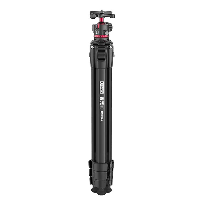 Ulanzi MT-55 W Dreibeinstativ – bis 158 cm, 8 kg – 1/4" Gewinde, Aluminium, 4 Segmente – Weiss