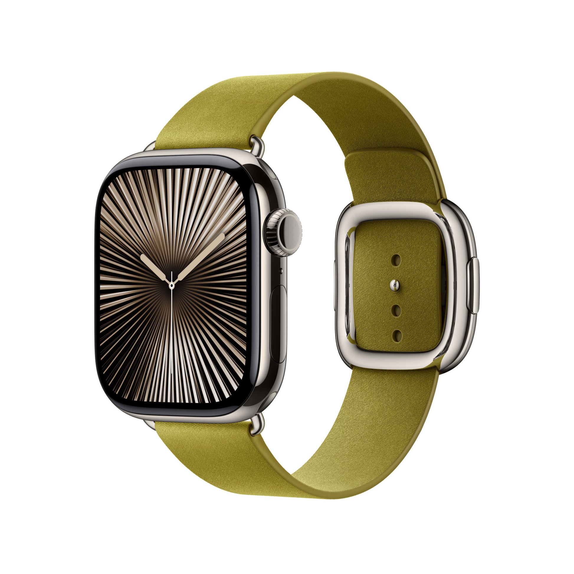 Apple Armband Chartreuse, M – für Apple Watch
