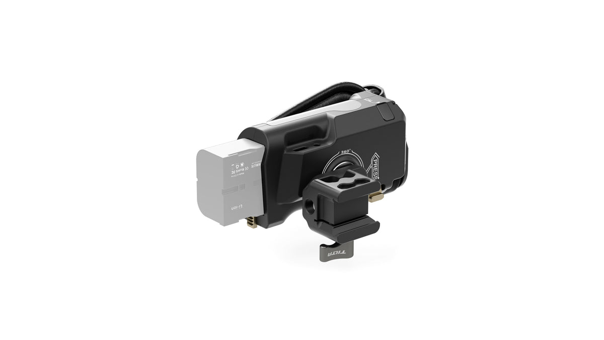 Tilta TA-LFH6-57-B Linker Advanced Focus Griff – für BMPCC 6K Pro, RED Komodo, Canon C70 u. a.