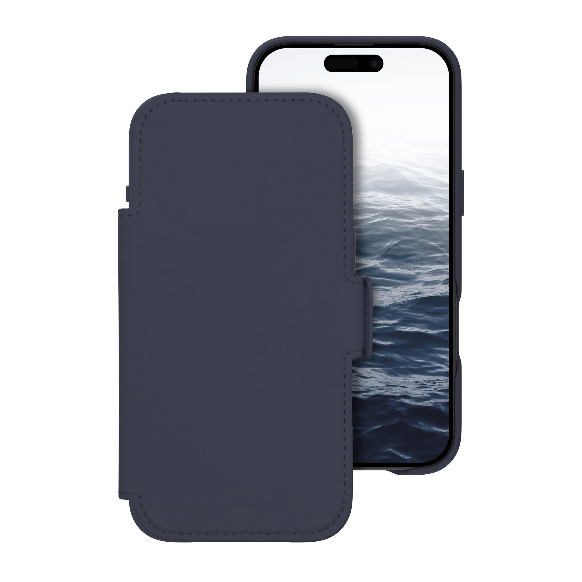dbramante1928 Lynge MS ICON Wallethülle – für Apple iPhone 17 Air – 3 Kartenfächer, Kunststoff, Deep Water