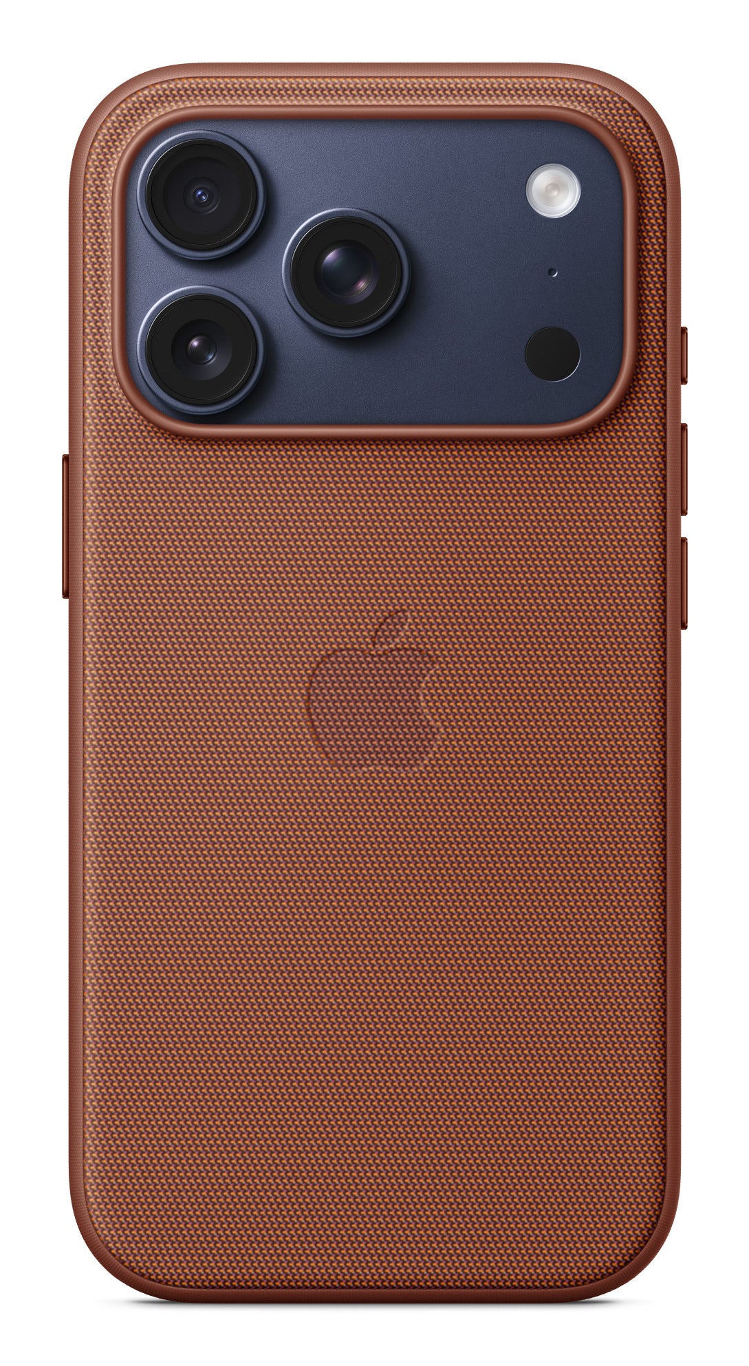 Apple Backcover – für Apple iPhone 17 Pro, MagSafe, Aluminium+Stoff+TPU, Sienna