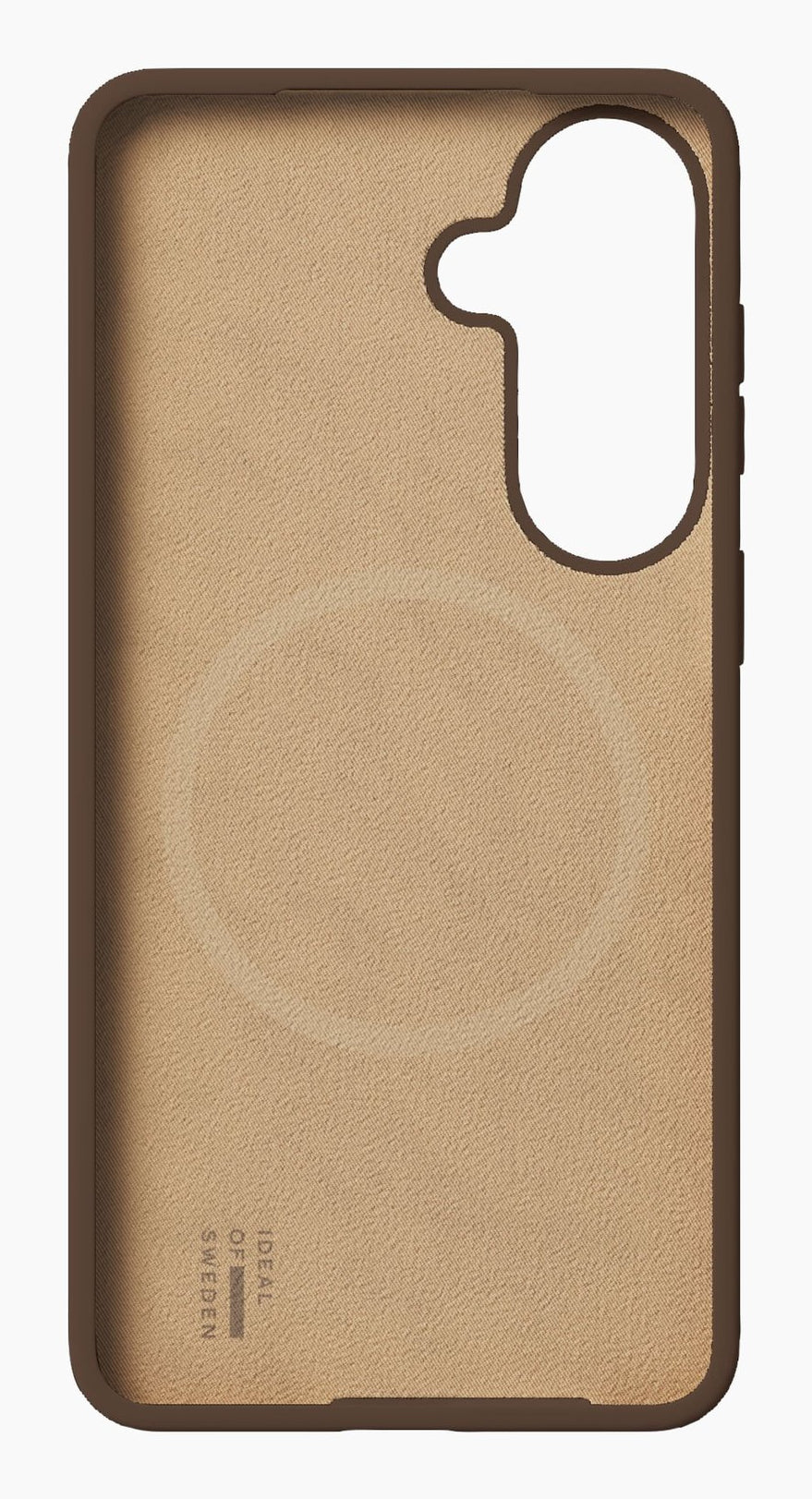 iDeal of Sweden Silicon Cover – Backcover – für Samsung Galaxy S26, Mocha Mousse, bis 2 m Sturzsicher