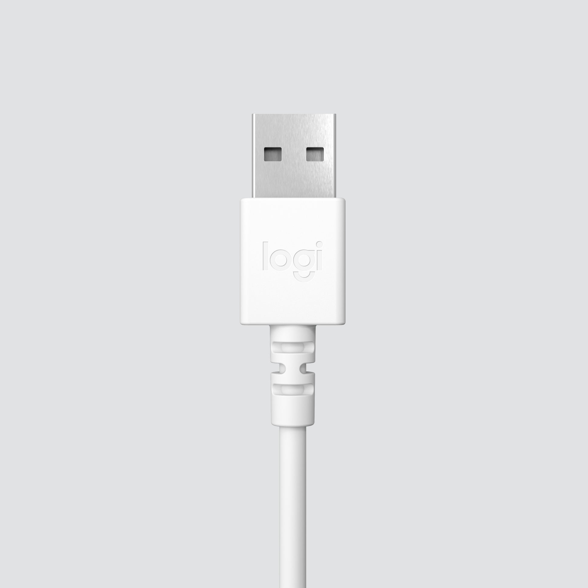 Logitech H390 – Headset – USB‑A, mit Mikrofon – Offwhite