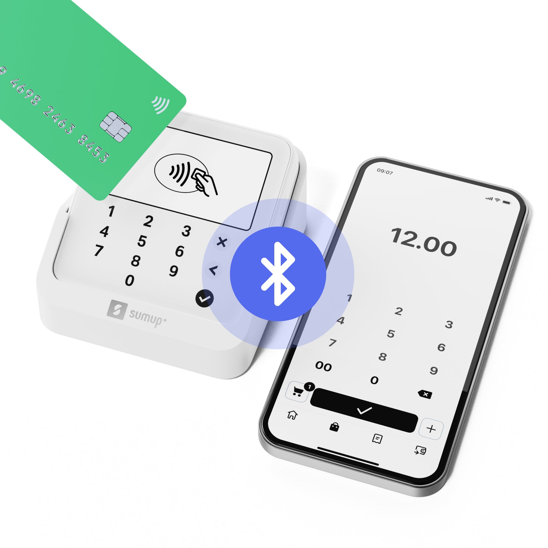 SumUp Solo Lite POS-All-in-One – Weiss