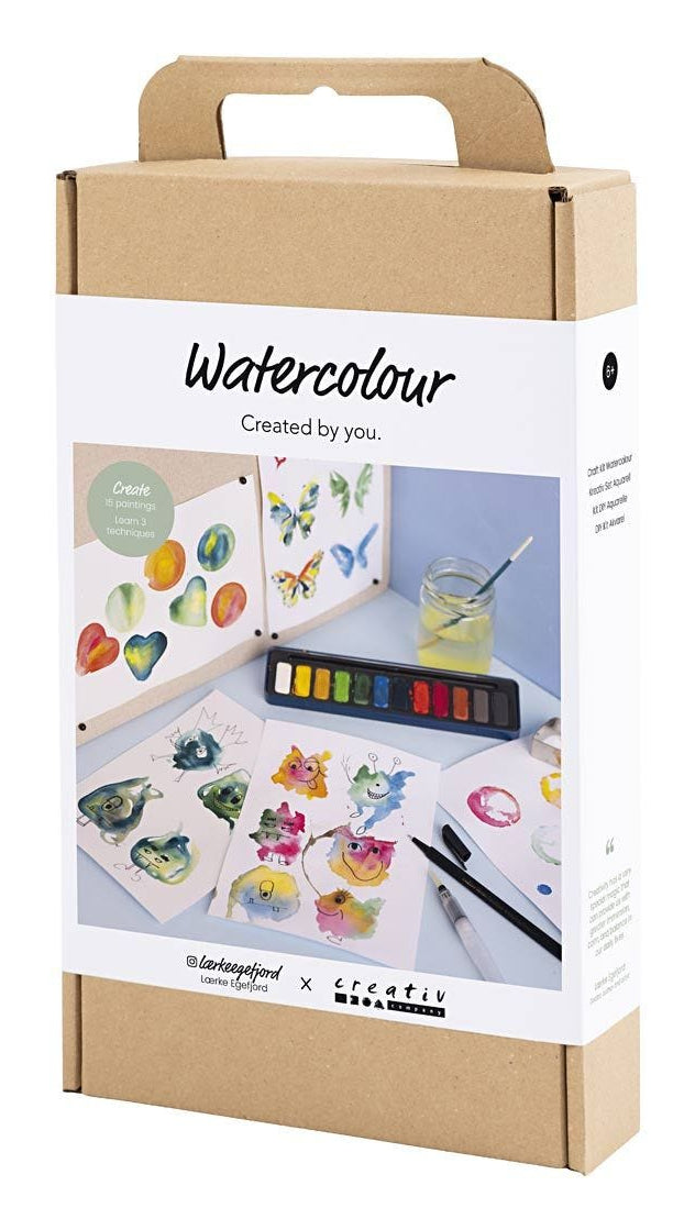 Creativ Company Aquarell-Bastelset – ab 6 Jahren