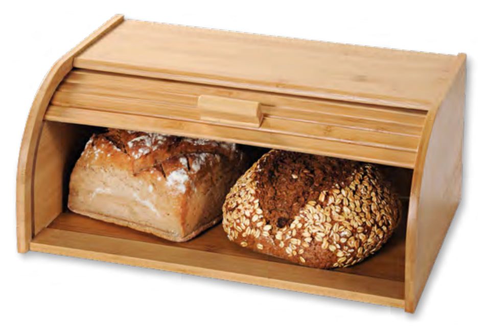 Kesper Brotkasten 18 l, 40 × 17 × 27 cm, Bambus, Braun