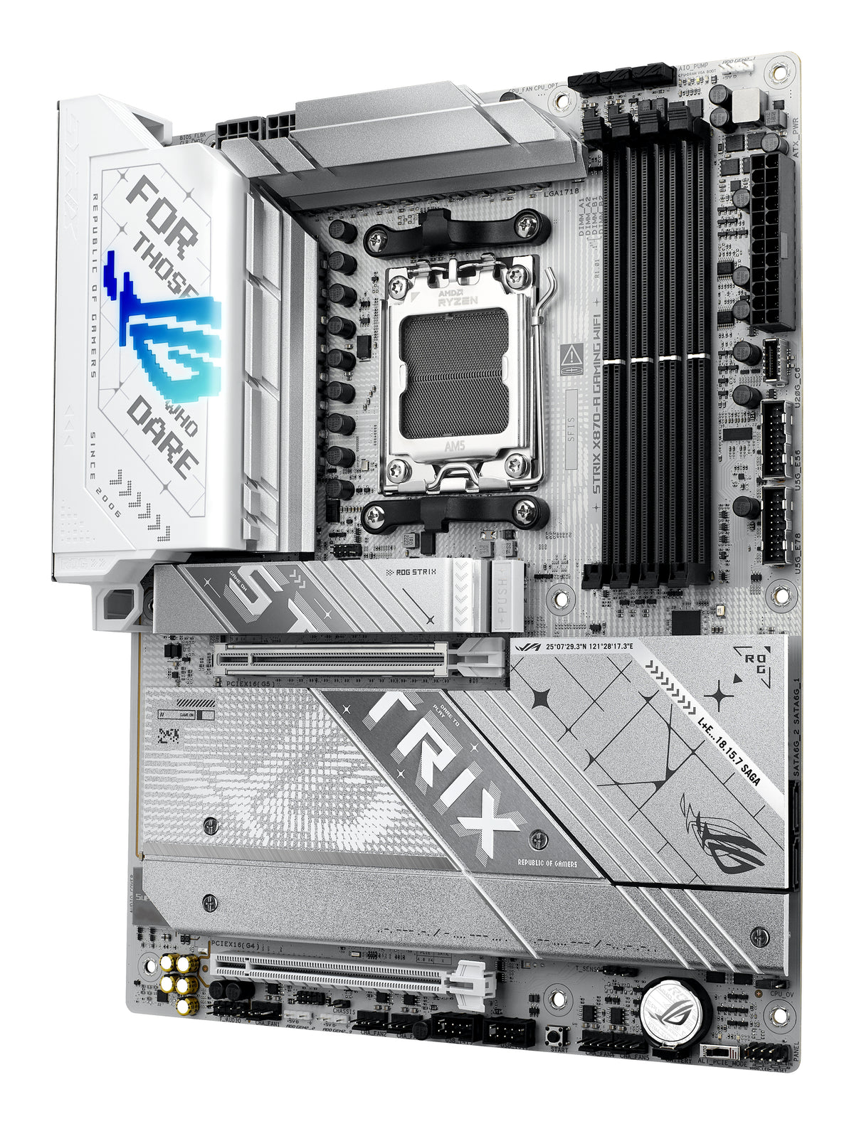 ASUS ROG STRIX X870-A GAMING WIFI – Mainboard – Sockel AM5, AMD X870, ATX, DDR5