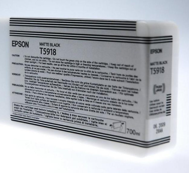 Epson Tintenpatrone C13T59180N, Schwarz, 700 ml, Original – für Stylus Pro 11880