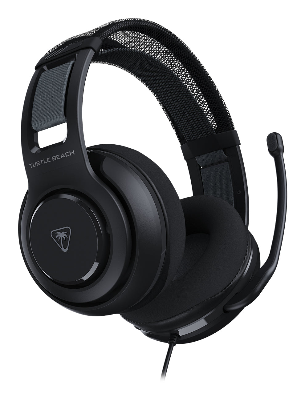 Turtle Beach Atlas 200 – Gaming-Headset – 3,5 mm, USB-A-Adapter, Waves 3D Audio – Schwarz