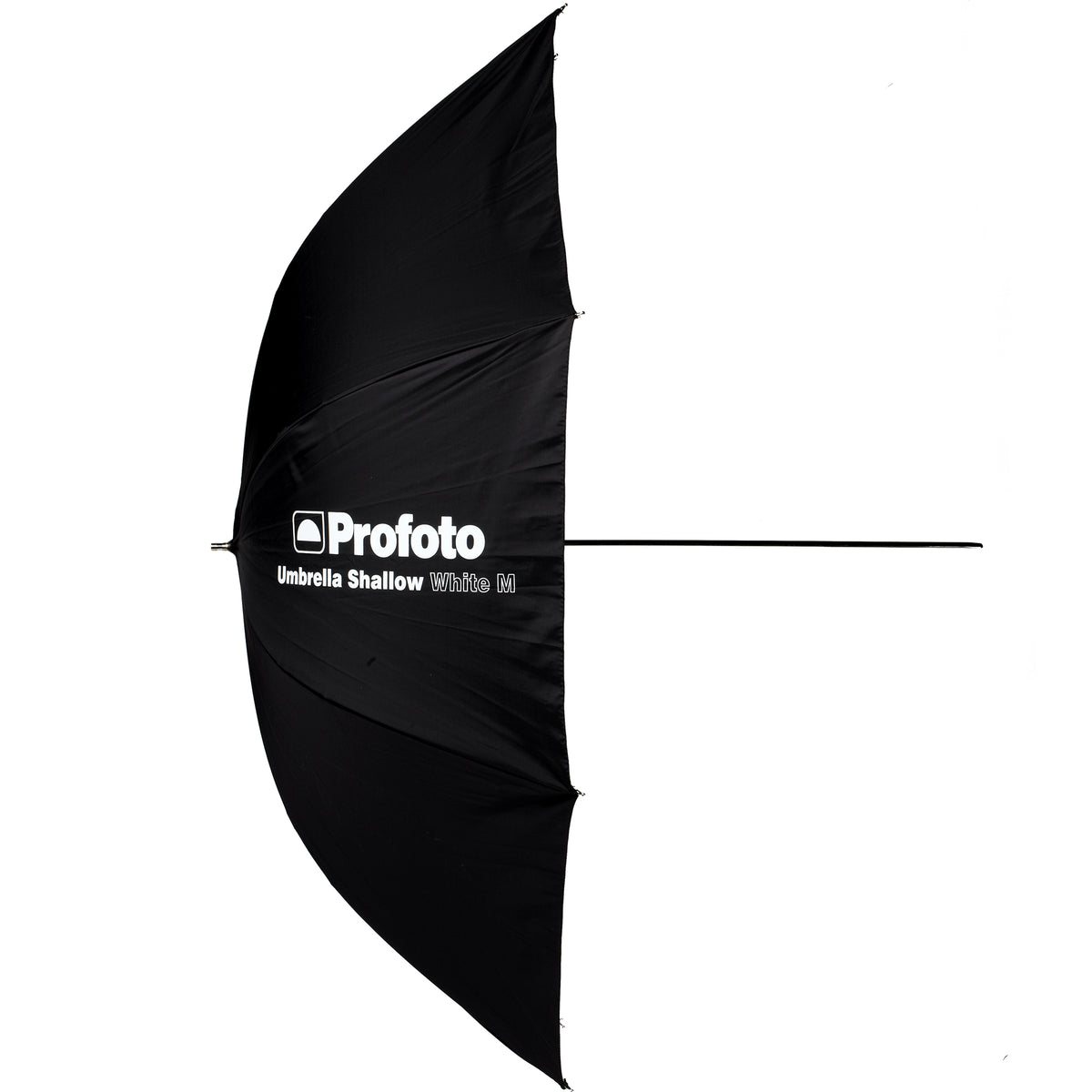 Profoto Flacher Weiss M Blitzschirm – 105 cm, Tiefe 280 mm – Weiss