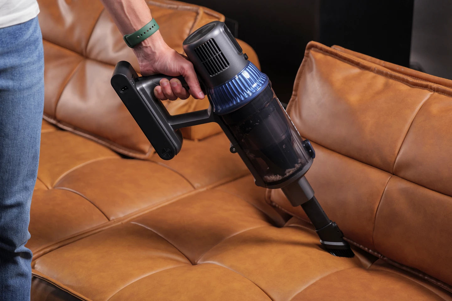Trisa Akkustaubsauger Quick Clean Professional T2120, 2-in-1 – 90 min, 300 AW, Behälter 0,6 l