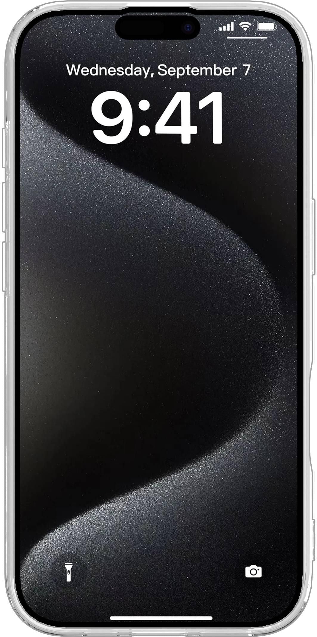 eSTUFF INFINITE VIENNA Backcover – für Apple iPhone 17 Pro, MagSafe, TPU, schwarz, bis 1,2 m sturzsicher
