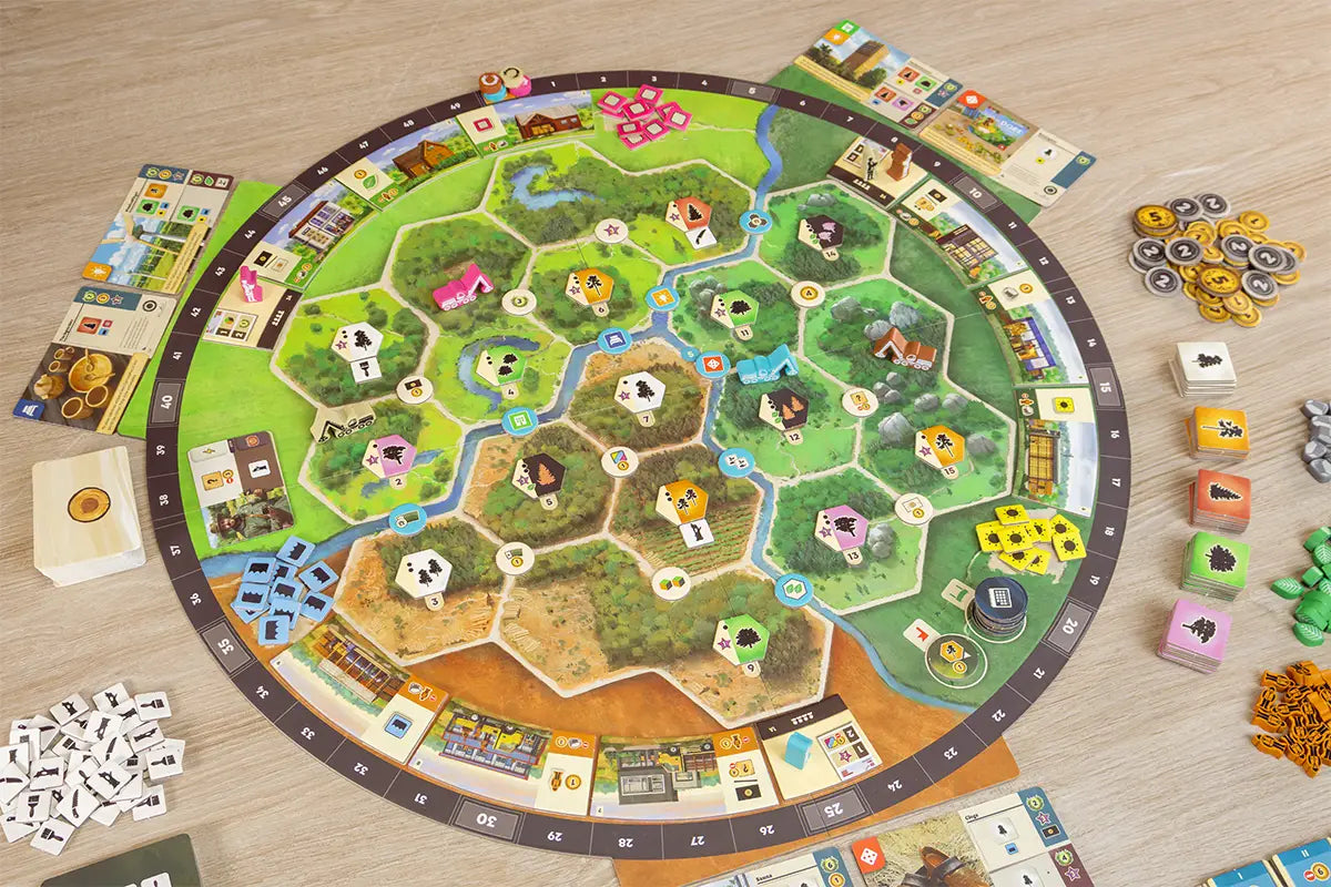 Pegasus Forestry Spiel – Strategiespiel, 1–4 Spieler, ab 12 Jahren, 120 Min., DE