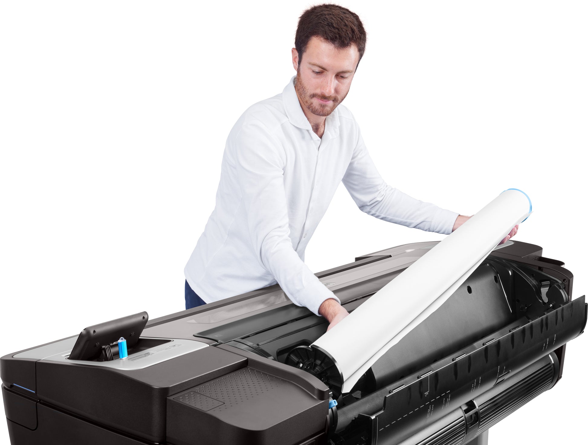 HP DesignJet T1700 dr – Grossformat-Plotter, 44" (1'118 mm), A0, LAN, Wi‑Fi Direct, PostScript