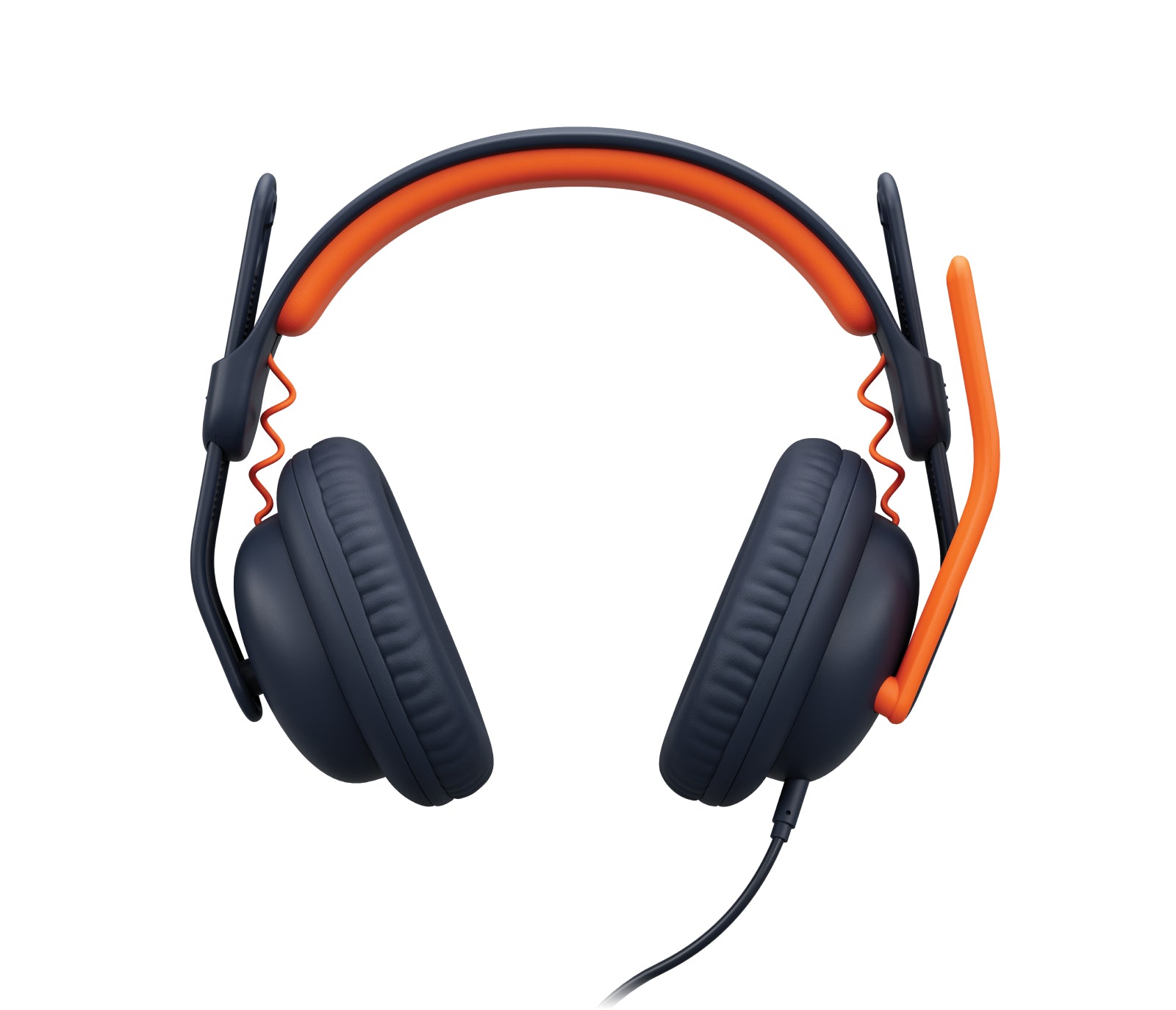 Logitech Zone Learn Kinderkopfhörer – Over-Ear, Stereo, Kabelgebunden, 3,5 mm Klinke, Blau/Orange