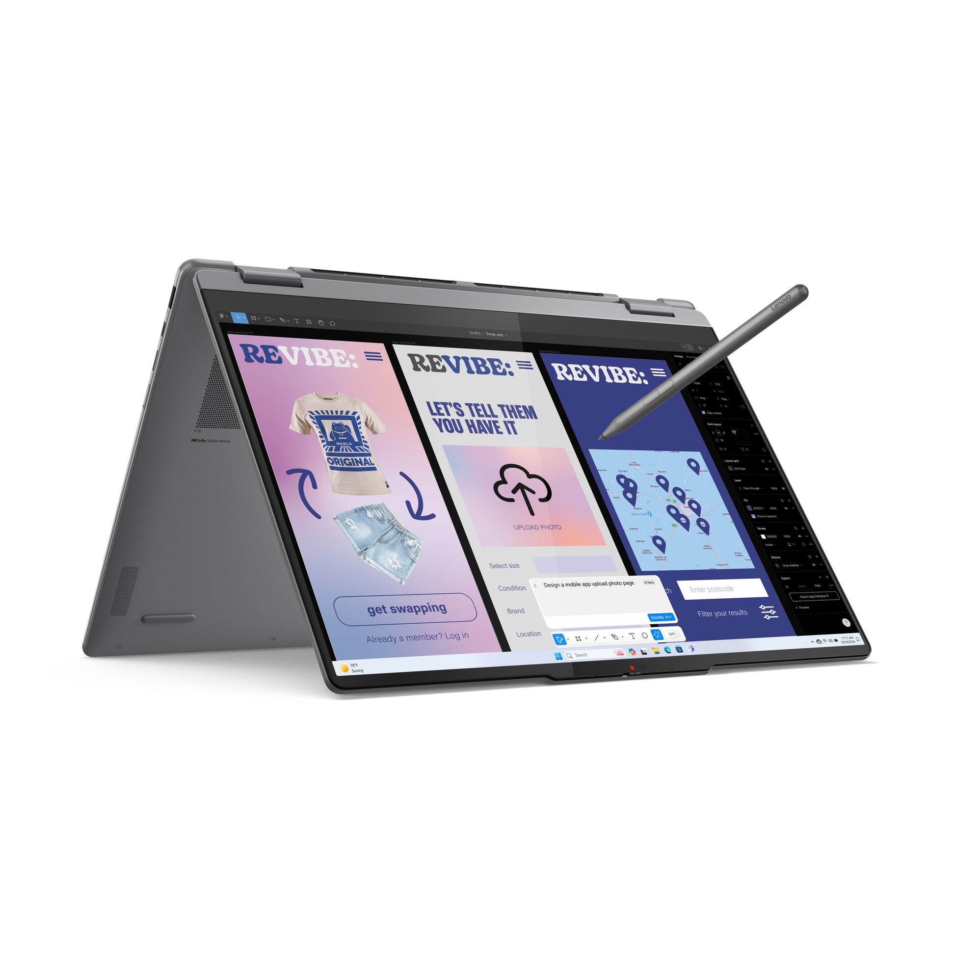 Lenovo Yoga 7 16ILL10 Copilot+ – Windows 11 Pro, QWERTZ (CH)