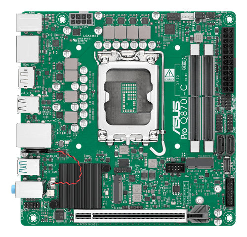ASUS PRO Q870I-C-CSM – Mainboard – LGA 1851, Intel Q870, Mini-ITX, DDR5