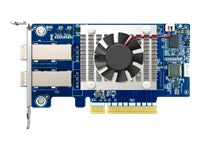 QNAP QXP-830S-3808 PCIe Host-Bus-Adapter – 2× Mini-SAS, 12 Gbit/s, PCIe 4,0 x8, für CAB-SAS-8644-Kabel