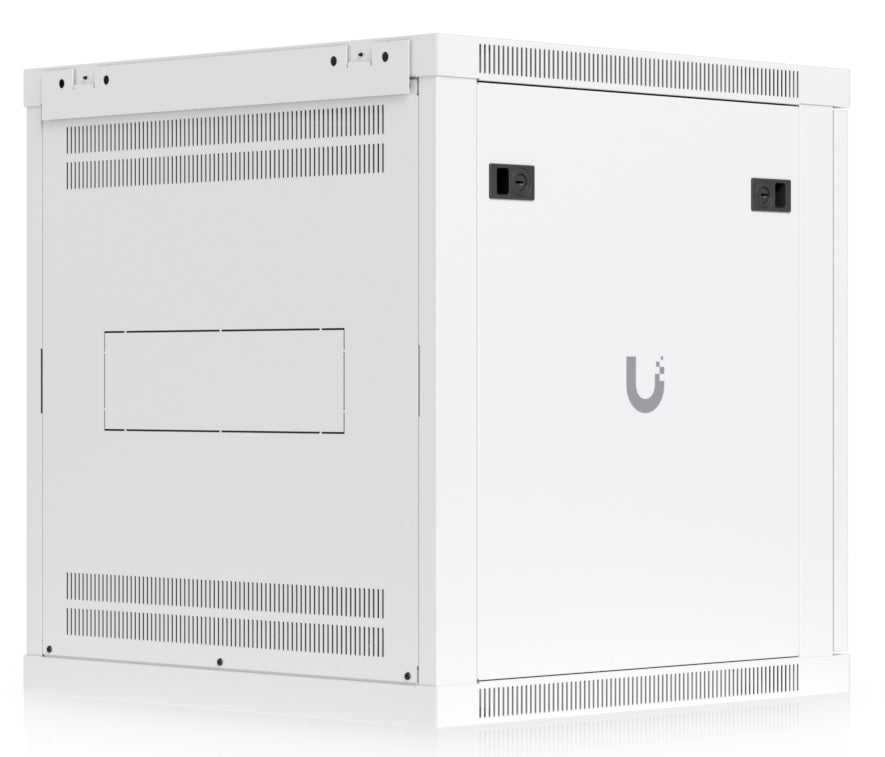 Ubiquiti UACC-Rack-12U-Wand-600-P – 19" Wandverteiler 12U, abschliessbar, 598 × 600 × 639 mm, weiss