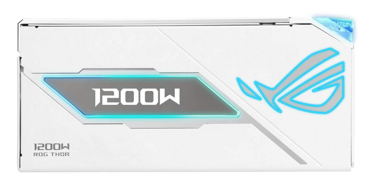 ASUS ROG Thor 1200P3 ATX-Netzteil 1200 W 80 PLUS Platinum – vollmodular, ATX 3.1, 12VHPWR – Weiss