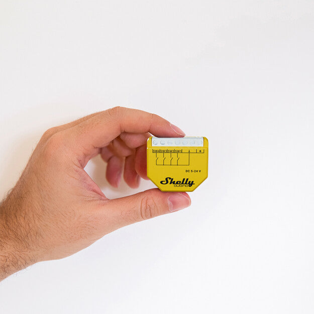 Shelly Wave i4 DC – Smart-Taster – Z-Wave, 4 Eingänge, DC 5–24 V