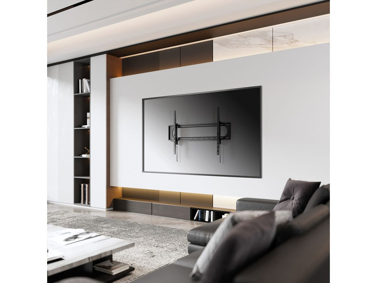 VALUE Wandhalterung – Neigbar – 60–120" – VESA 75×75–900×600 – bis 120 kg – Schwarz