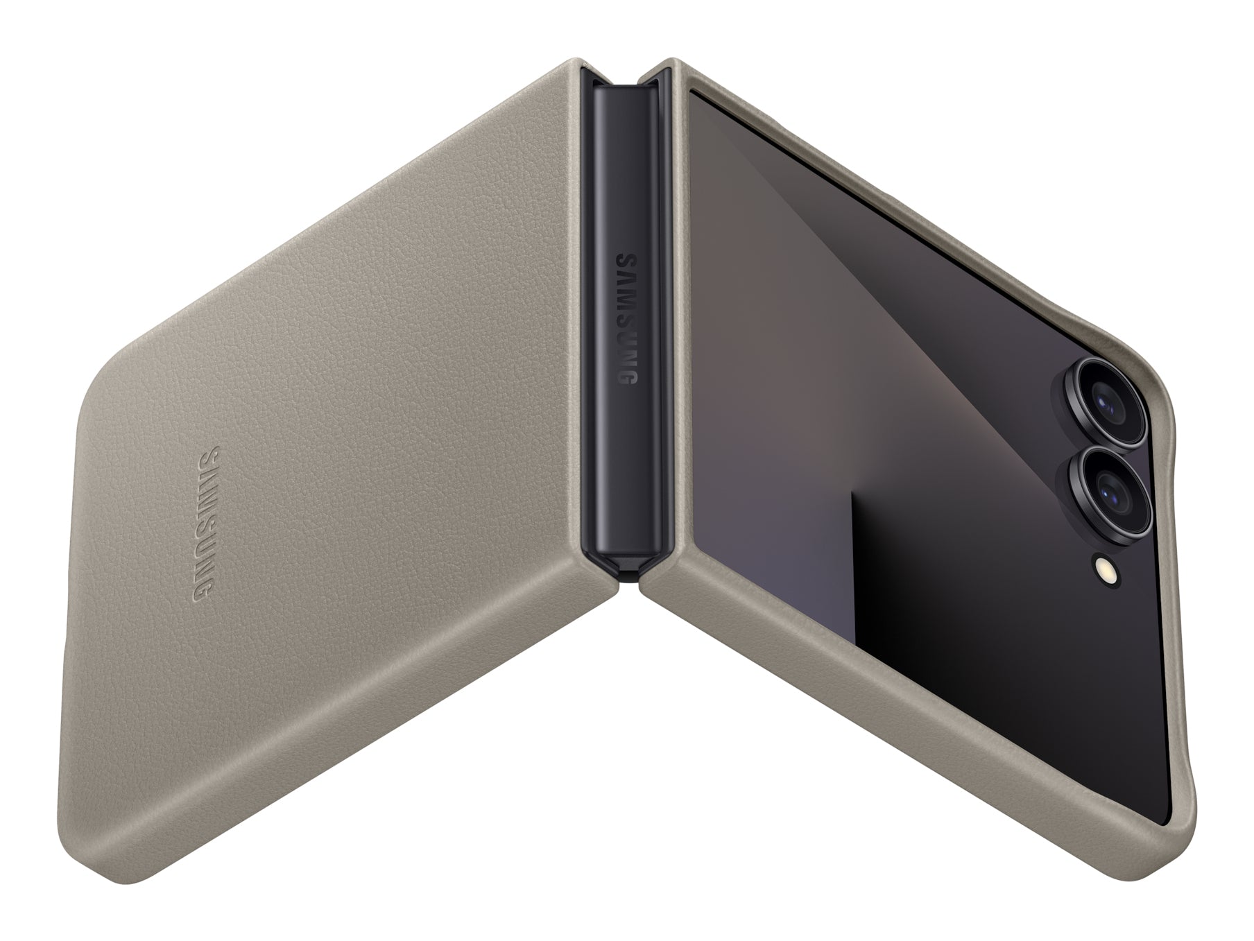 Samsung Backcover – für Samsung Galaxy Z Flip7, Graubraun