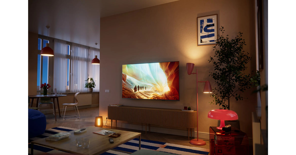 Philips PQS7801/12 – 55" TV – 4K UHD – QLED – Titan OS – 50 Hz – HDR10+, HDR10, HLG