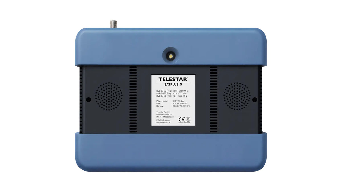 Telestar SATPLUS 5 – Satellitenantennen-Konverter – Schwarz/Blau, 230 V