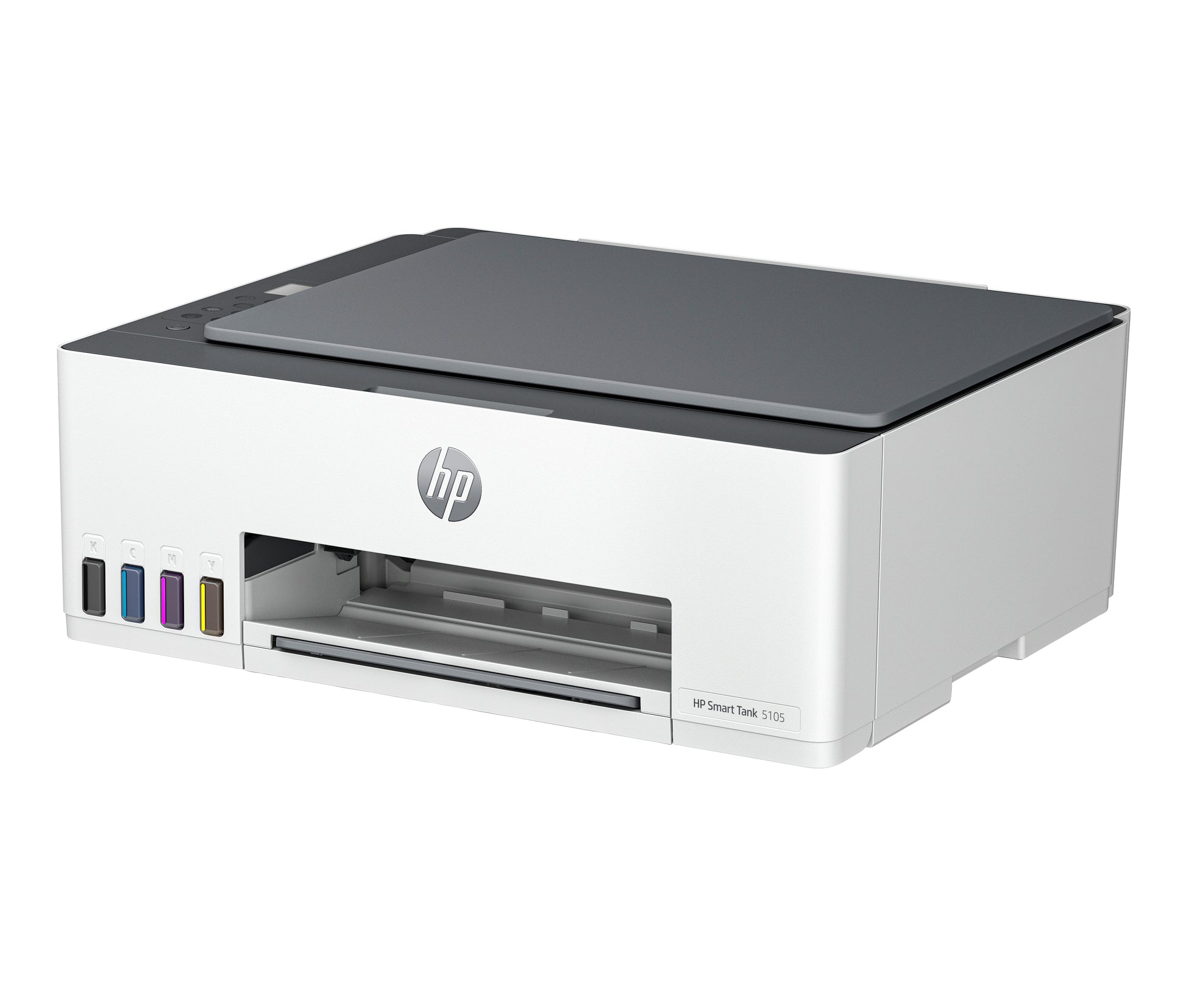 HP Smart Tank 5105 – Farbtintenstrahl-Multifunktionsdrucker, A4, 3-in-1, Duplex, WLAN, AirPrint, Mopria