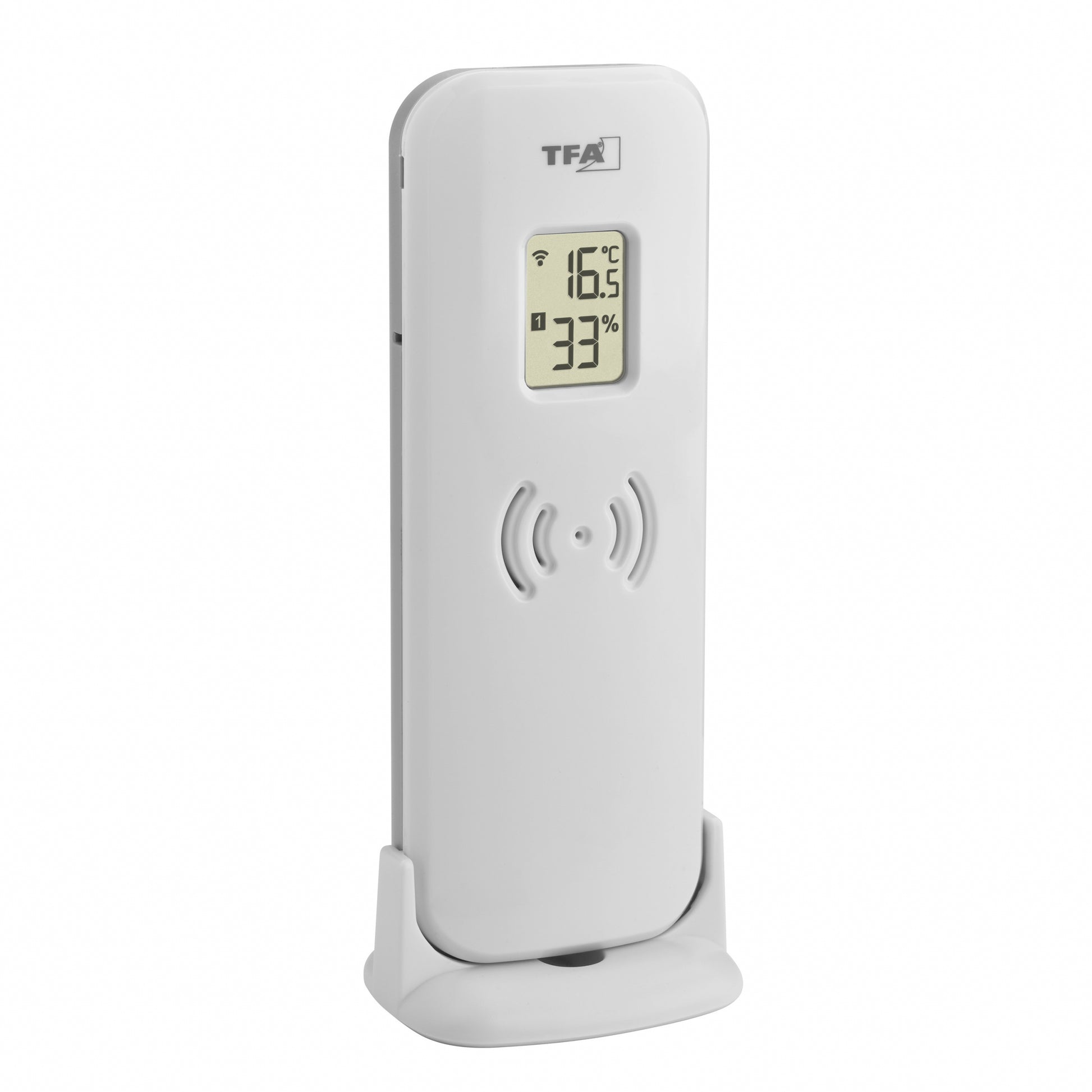 TFA-Dostmann Meteo Jack Temperatur-/Feuchtesensor – Kabellos (433 MHz), −40–60 °C, 10–99 %