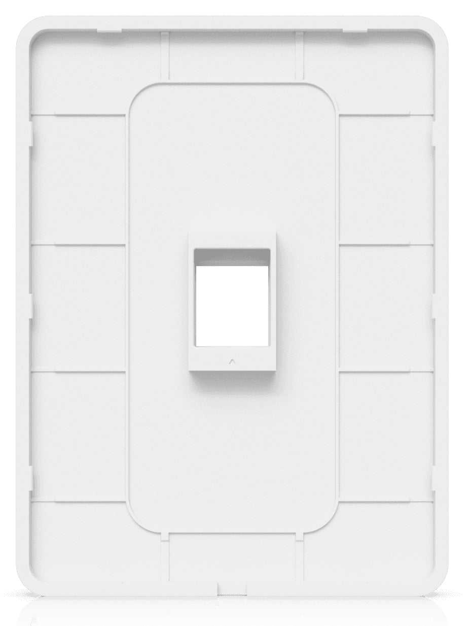 Ubiquiti Keystone-Wandplatte – 1× RJ-45, Weiss, 88×118×9,6 mm, 4er-Pack
