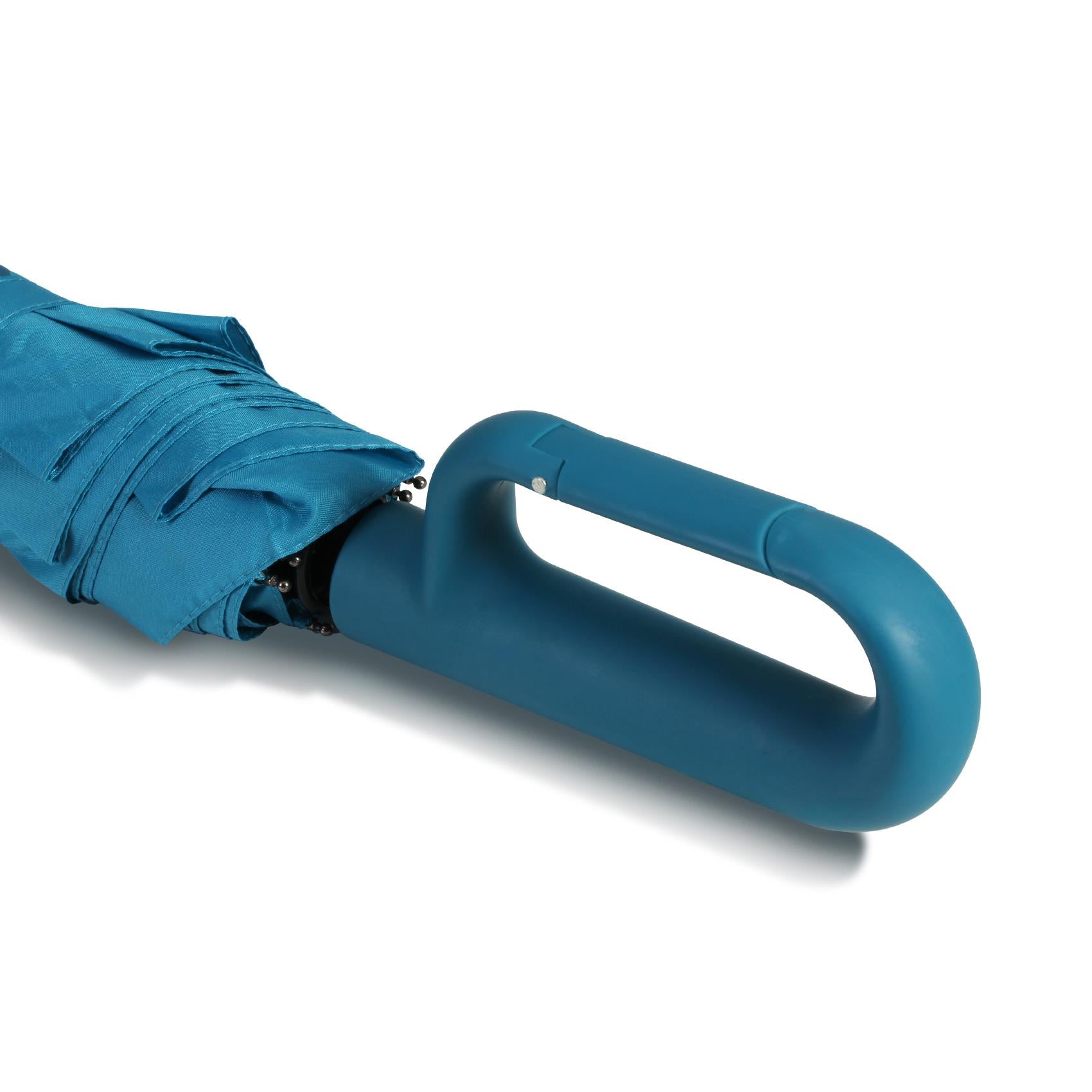 Muitomas Taschenschirm UMBRHOOKBL – Automatik, Ø 58 cm, L 30 cm – Blau