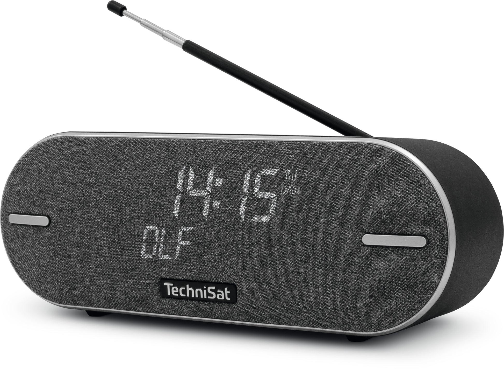 TechniSat DigitRadio BT 2 – DAB-/Internetradio – Portabel – DAB+, UKW, Bluetooth, 20 h, IPX5 – Schwarz