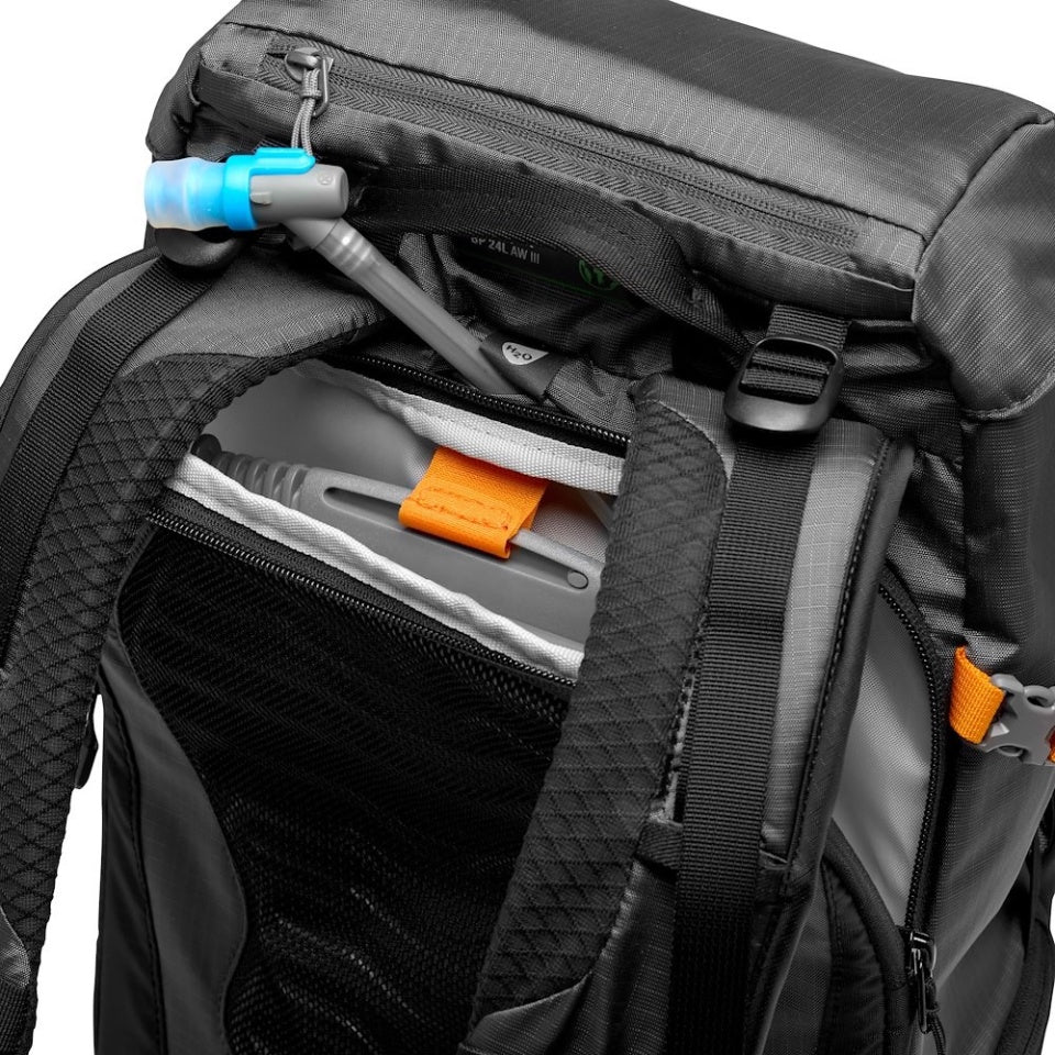 Lowepro PhotoSport BP 24L AW III Kamerarucksack – 24 l, Nylon/Polyester – Grau/Schwarz
