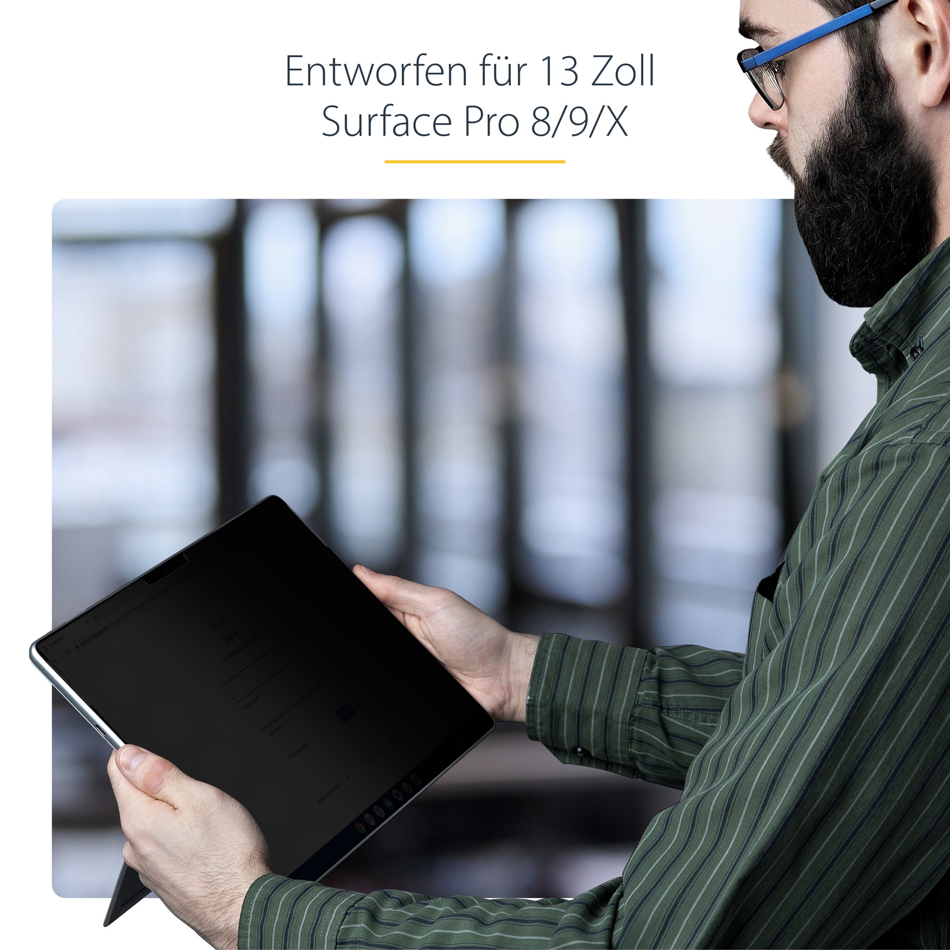StarTech.com Sichtschutzfilter – für Surface Pro 13"