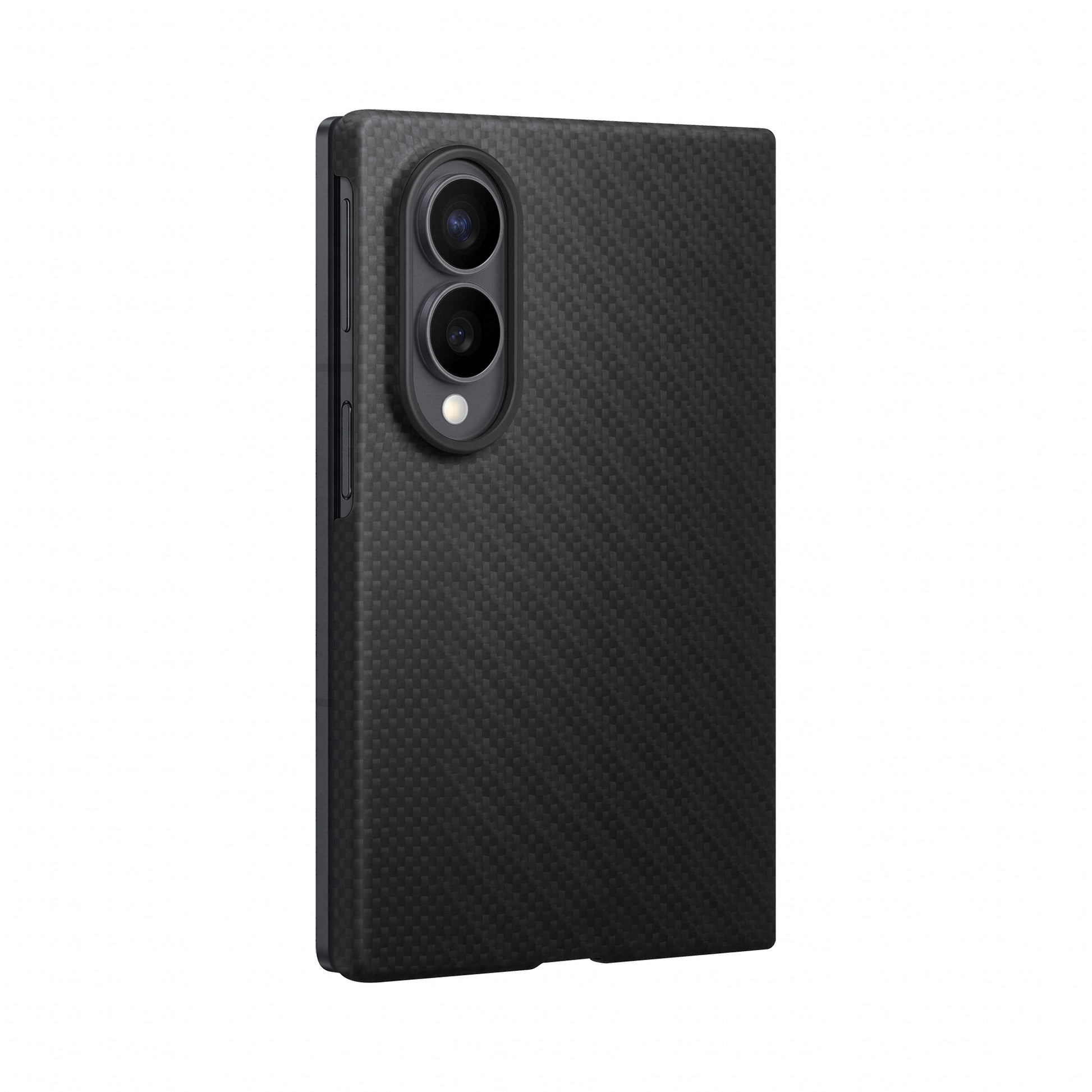 Samsung Fold Wide Backcover – für Samsung Galaxy Z Fold8, Kohlefaser, Schwarz