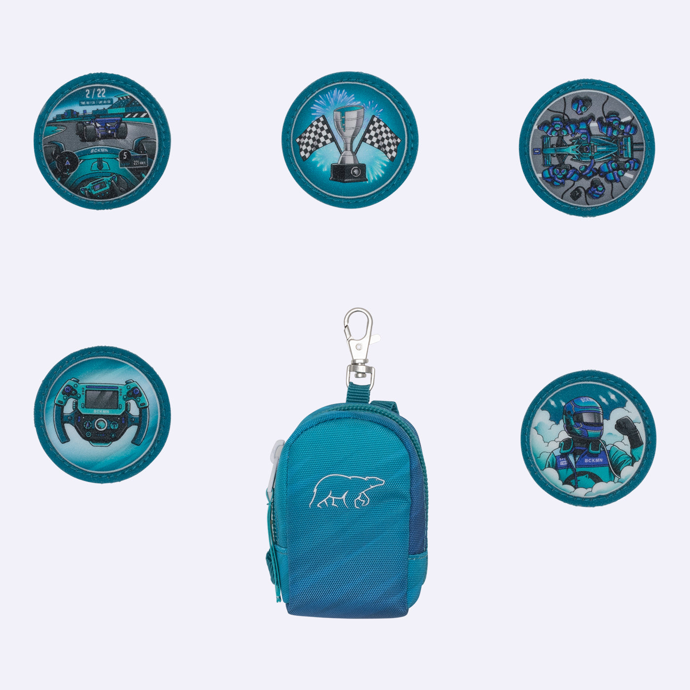Beckmann Schulrucksack Active Air FLX – 6-teilig – Racing