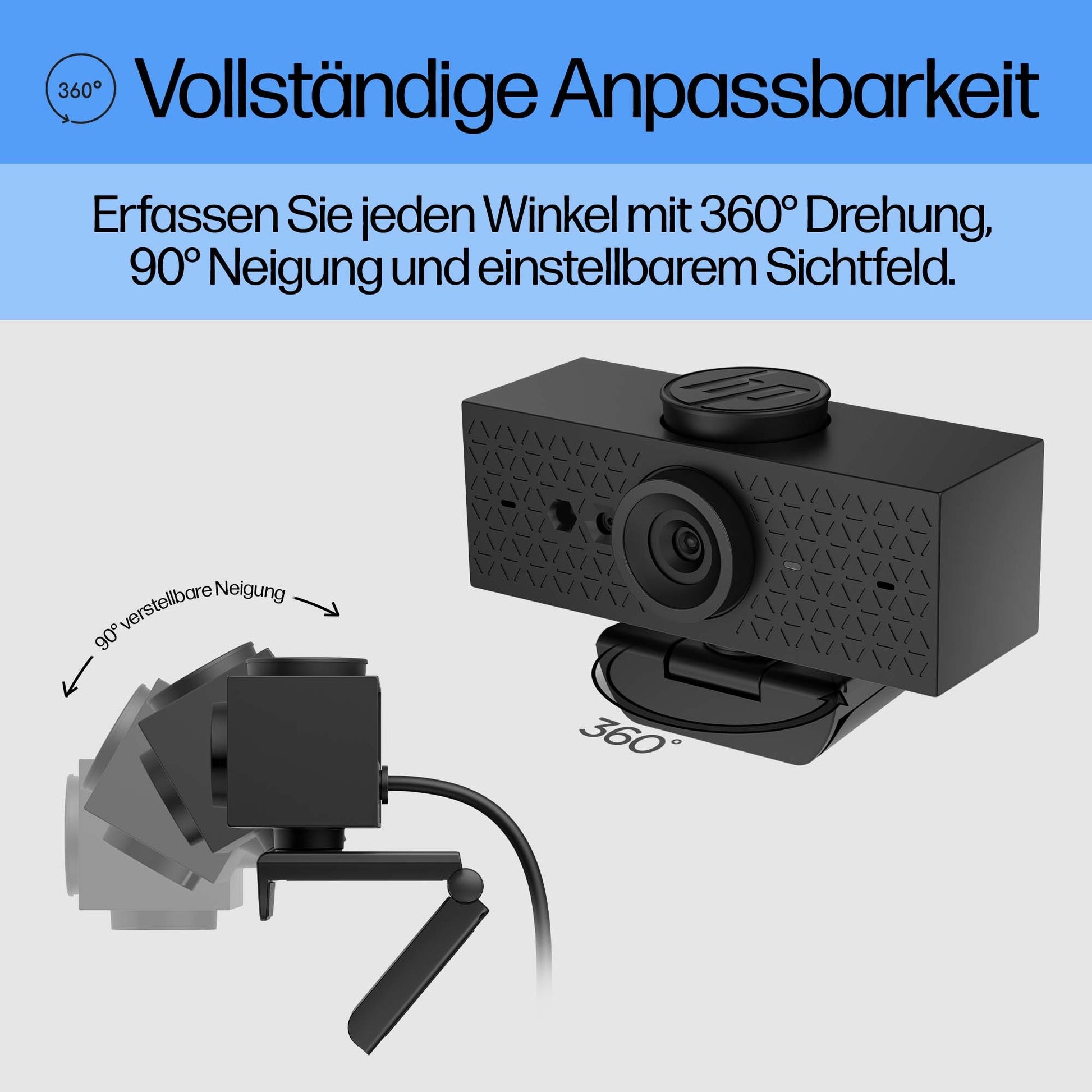HP 620 – Webcam – Full HD 1080p