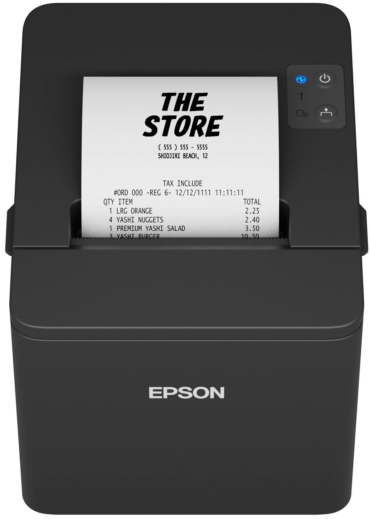 Epson TM-T20IV – POS-Bondrucker, 80 mm, 203×203 dpi, 250 mm/s, USB/LAN/RS-232, Autoabschneider
