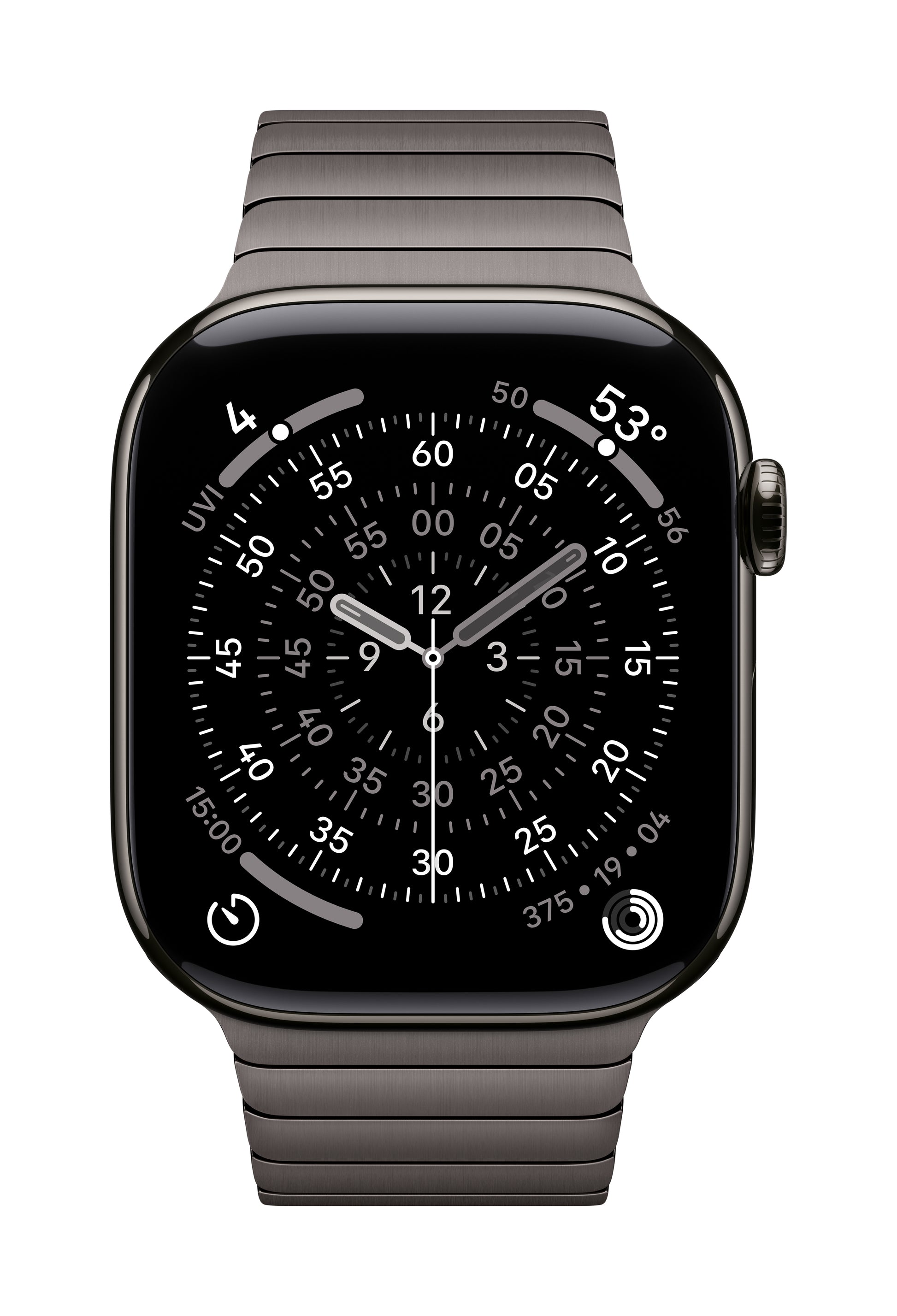 Apple Link Bracelet Slate – Armband – für Apple Watch 46 mm, Edelstahl