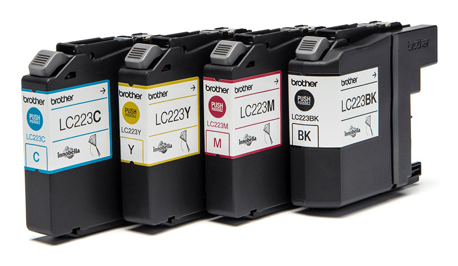 Brother Tintenpatronen-Multipack CMYK, 4er-Pack – für Inkjetdrucker/Multifunktionsgeräte