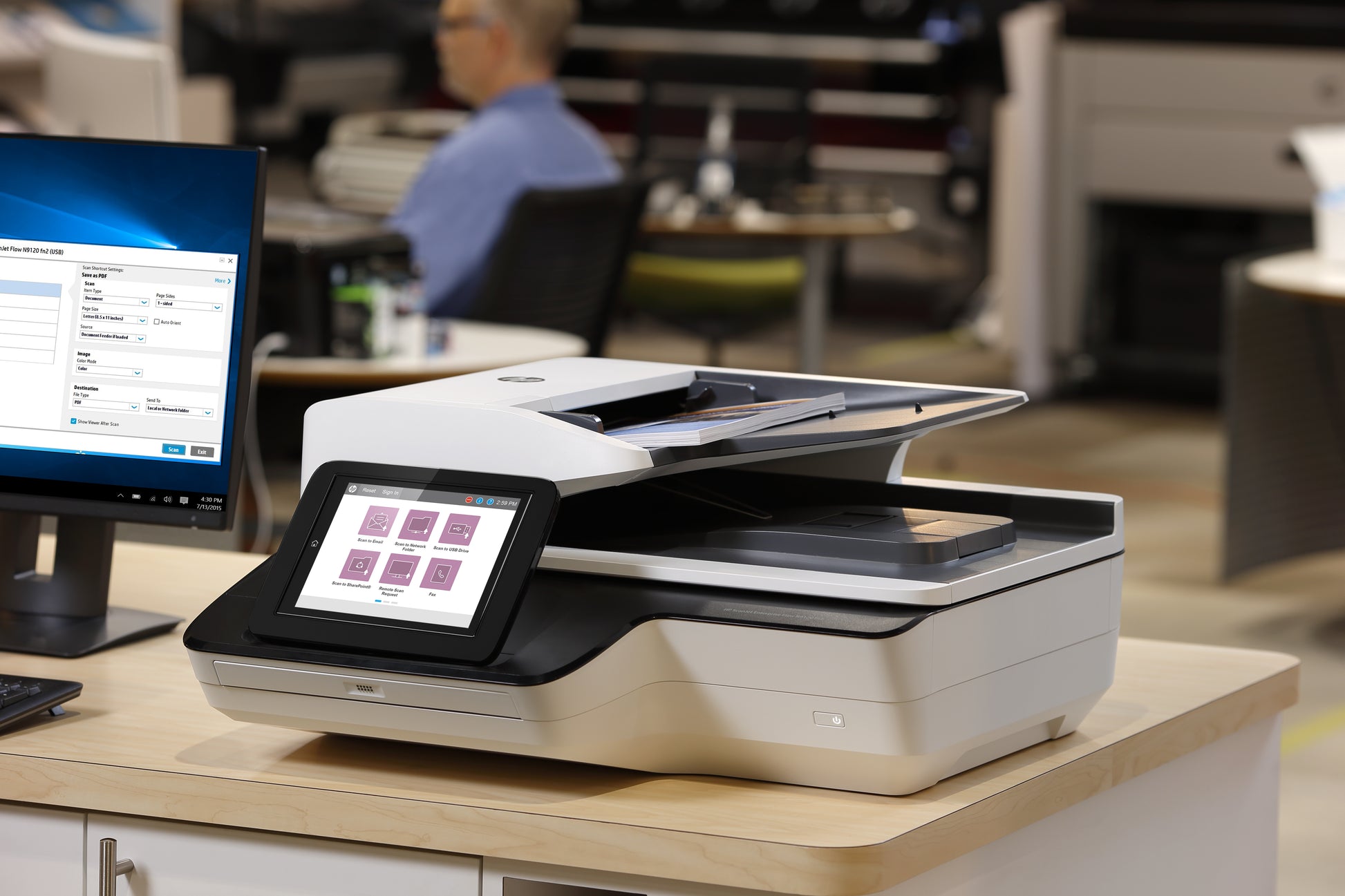HP ScanJet Enterprise Flow N9120 FN2 – Flachbettscanner